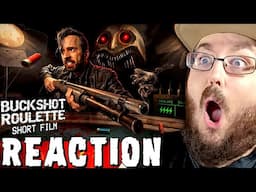 TASTE YOUR LUCK [Buckshot Roulette Short Film] REACTION!!!