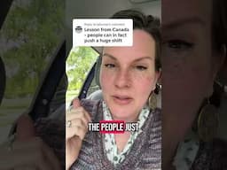A lesson from Canada
