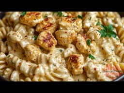 This Cajun Chicken Alfredo Pasta Bake is TOO GOOD to Gatekeep! 4K