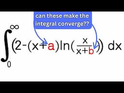 when does this integral converge?