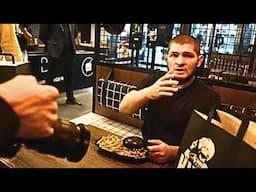 Khabib CONFRONTS Restaurant Staff for Surrounding Him *LEAKED VIDEO*