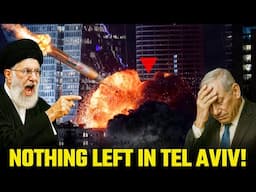 Netanyahu RAN AWAY In FEAR! Iran Pouring 100 Drones & Missiles to Tel Aviv, Iron Dome Total FAILED!