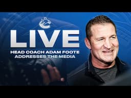 LIVE | Head Coach Adam Foote Media Availability 05.15.25