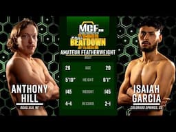 Anthony Hill vs Isaiah Garcia | MCF 28