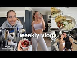 LET'S SET OURSELVES SOME NEW FITNESS GOALS | post half marathon vlog, recipes + workouts