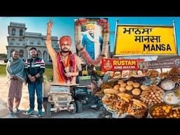Punjab Tour Ep 40 | Mansa Sidhu Moose Walla Village | Punjab Street Food Tour | Punjab