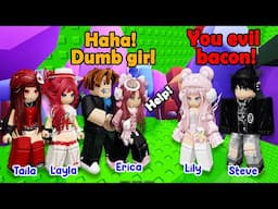 🥓 TEXT TO SPEECH 🥓 A Poor Bacon Pretends To Be A Rich One 🥓 Roblox Story