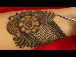 अरेबीक सुंदर मेहंदी डिजाइन || New latest indo Arabic mehndi designs||mehandi Designs||mehendi design