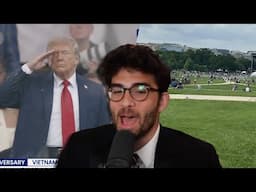 Trump's Army Parade Was A COMPLETE DISASTER | Hasanabi reacts