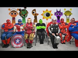 Superheroes VS Sprunki 2.0