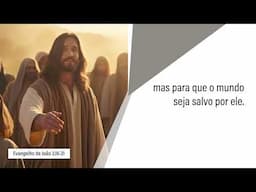 Evangelho de 30 de abril