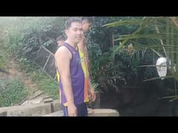 First time nila naka apil ug pahubas sa fishpond