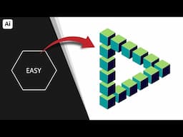 Modern Polygon Logo Design in Adobe Illustrator Tutorials