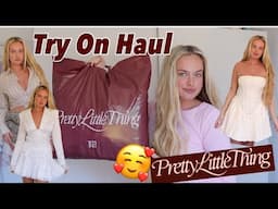 TRY ON HAUL *testing the new PRETTY LITTLE THING*
