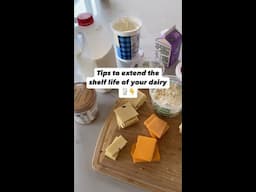 Storage Hacks: Keep Dairy Fresh Longer 🧀