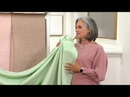 Northern Nights Striped 60x70 Throw w/ Tassels and Gift Box on QVC