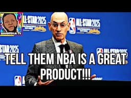 NBA Commissioner Adam Silver Begging Media to Lie About The NBA!!!