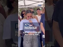 Romi Gonen honors her friend Gaya Halifa, murdered by Hamas while fleeing the Supernova festival.