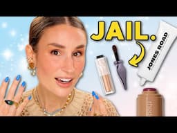 TRYING HYPED NEW MAKEUP: Jones Road Tinted Moisturizer, UD Liquid Eyeshadows, RHODE & MORE!