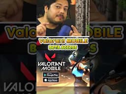 How to download VALORANT Mobile in INDIA #gaming #valorant #shorts