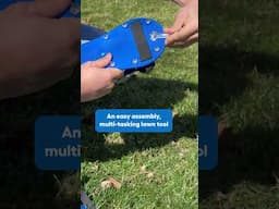 These aeration lawn shoes make lawn care as easy as a walk in the yard! 👟✨ #Shorts