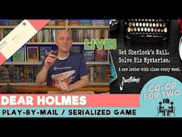 Dear Holmes - Play by Mail: New case letter 1