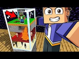 Troleé a mi AMIGO con un MUNDO MUY PEQUEÑO en Minecraft!