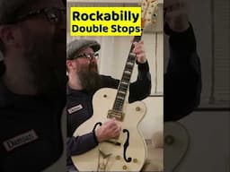 Awesome Rockabilly Double Stops!  #rockabillyguitar #rockabilly #gretsch