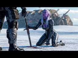 "Don't Kill Me, Human... I'll Warm Your Bed" – The Alien Warrior Pleaded on Her Knees | HFY | Sci-Fi