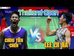 TOYOTA Thailand Open I Lee Zii Jia (MAS) [6] vs. Chou Tien Chen (TPE)[8] (2-1) | Comeback