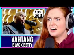 Bass Beatbox BRILLIANCE! | VAHTANG - Black Betty | Vocal Coach Analysis & Reaction
