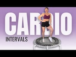 🔥 30 MIN Rebounder Cardio Intervals Workout (Intermediate Level)
