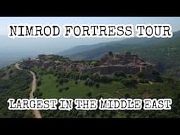 Nimrod Fortress National Park Tour! One of the most impressive fortresses in the Middle East, Israel