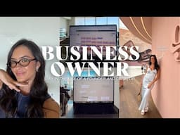 DAY IN THE LIFE OF A BUSINESS OWNER (app founder) 💻📈☕️ | meetings, customer support, and events