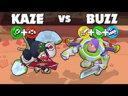 KAZE vs Buzz Lightyear ⭐ Brawl Stars x Kamikaze