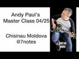 Andy Paul’s Master Class @7notes School, Chisinau Moldova || Jam and After Party