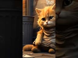 Poor Orange Cat Was Mocked By Friends For Not Having Money But They Later Regretted #cat #poorcat