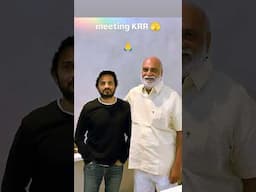 Legendary director K Raghavendra Rao garu starting filmmaking classes soon. #KRR