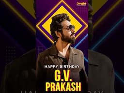 Wishing the musical genius and powerhouse performer #GVPrakashKumar a very happy birthday! 🥳🎉