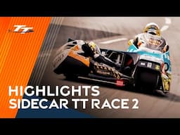 HIGHLIGHTS: 3wheeling.media Sidecar TT Race 2 | 2025 Isle of Man TT Races