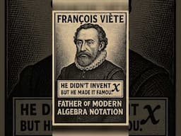 Math में Letters कैसे आए? Story of François Viète! By GP SIR #Shorts #Gpsir