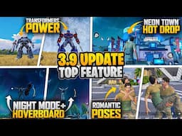 PUBG Mobile 3.9 Update Is here | New HUB System | Transformers Collab | Version 3.9