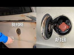 EV Charge Port on a Classic Car