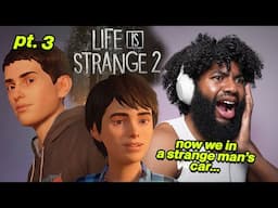 we on our way to FRESNO in Seth Rogan's TRUNK! (Life Is Strange 2 LIVE GAMEPLAY)