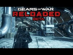 Gears of War Reloaded Beta Multiplayer Gameplay - GOLD RUSH Map Walkthrough!