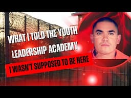 From Prison to Purpose: What I Told the Youth Leadership Academy