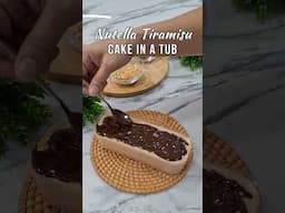 Nutella Tiramisu   #shorts  #NutellaTiramisu  #Nutella #Tiramisu #pinoyrecipeatibapa