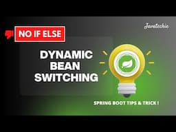 Dynamic Bean Switching in Spring Boot ! No If-Else Hell 🔥 @Javatechie