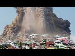 Bulusan VOLCANO EXPLODES In Epic Eruption! Massive Ashfall Hits Sorsogon, Philippines