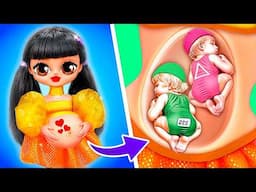 Squid Game Dolls Became Mommies / Crafts for LOL OMG